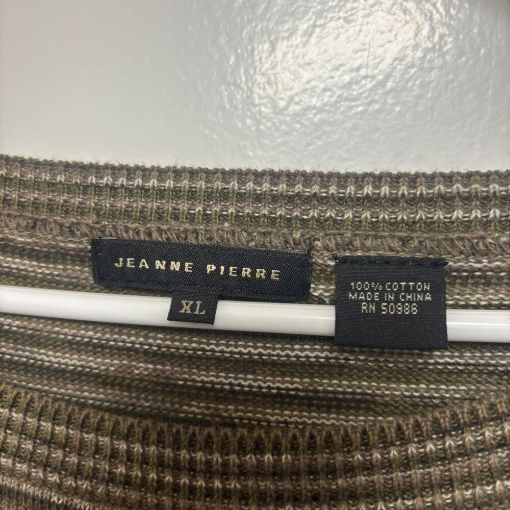 Jeanne Pierre XL knit dress in green